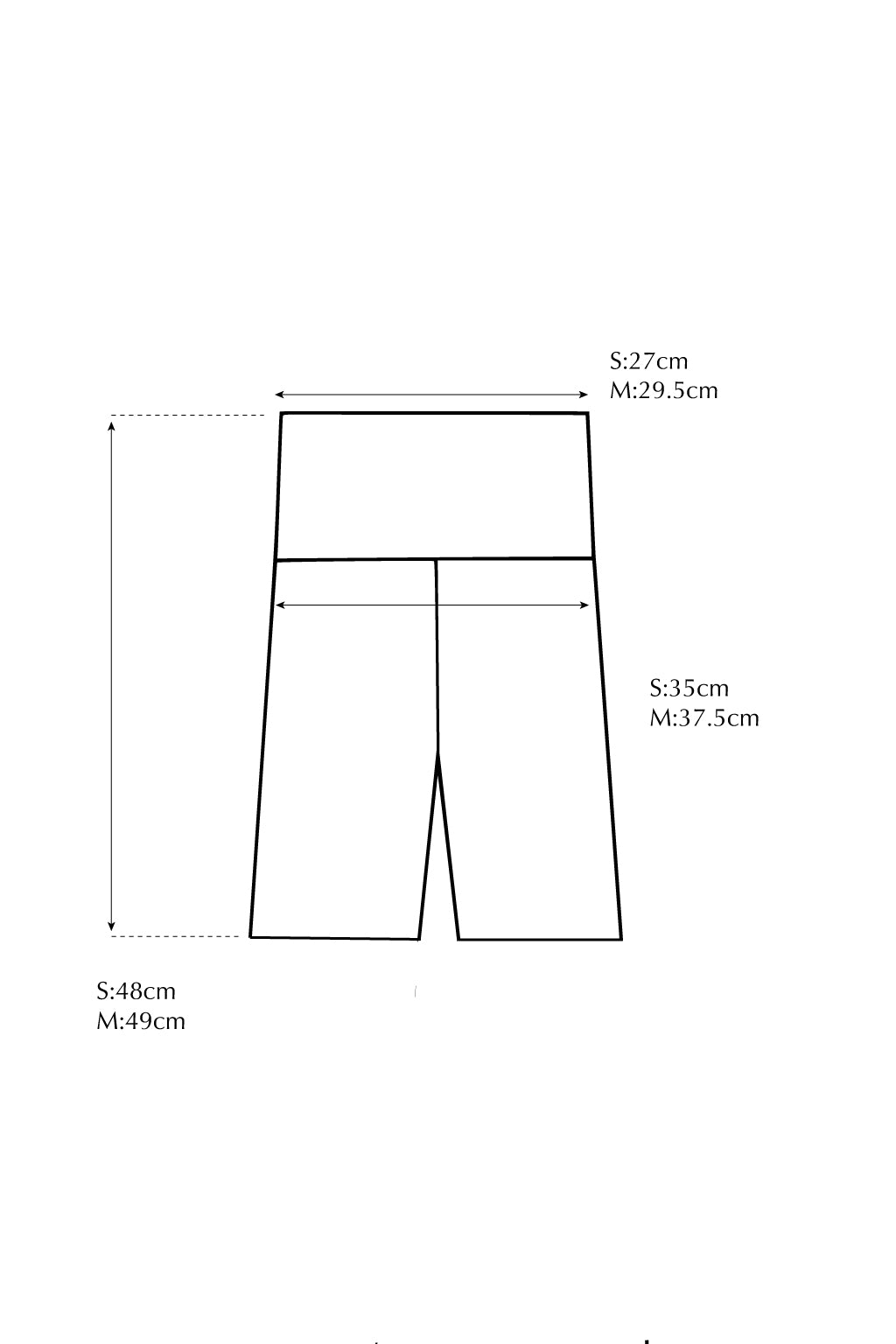 Rib Biker Bottom BLACK - SWELLY