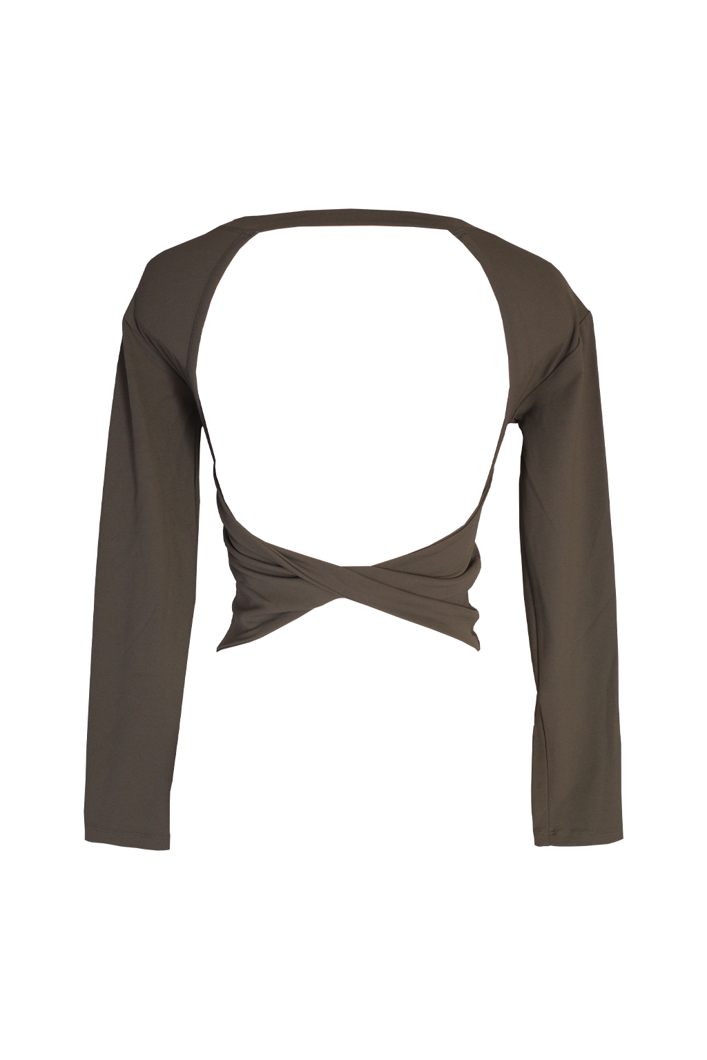 Back Twist Longsleeve OLIVE - SWELLY