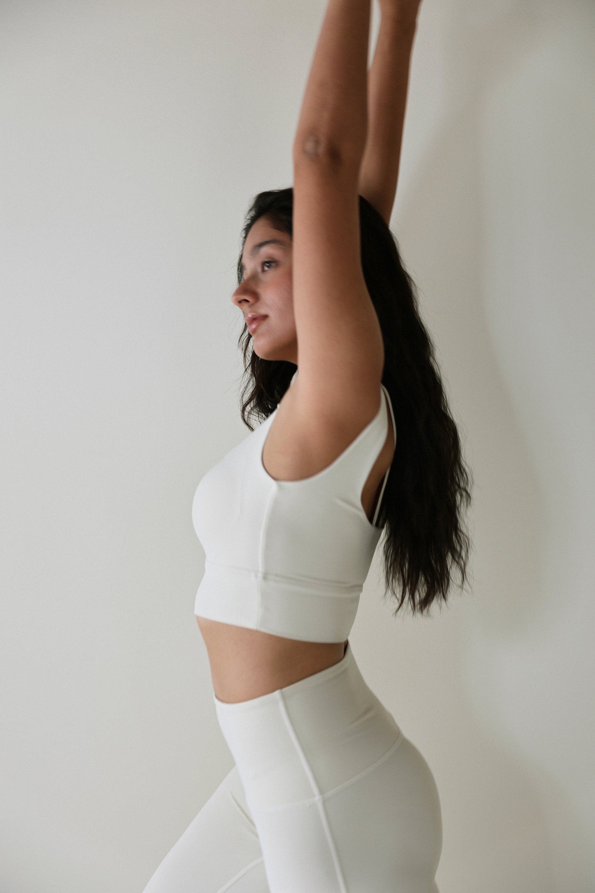 Strap Mesh Top MILK - SWELLY