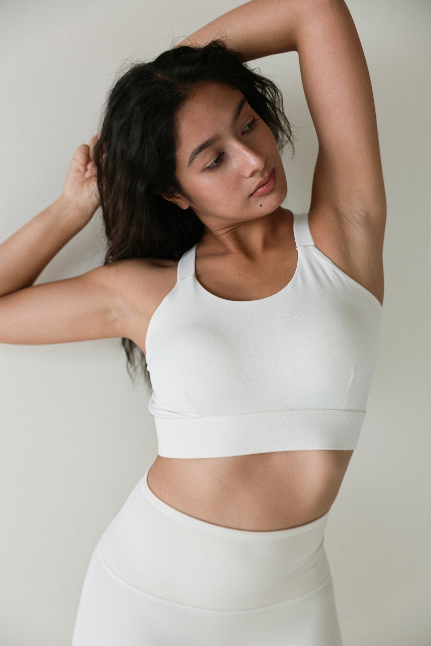 Back Cross Top MILK - SWELLY