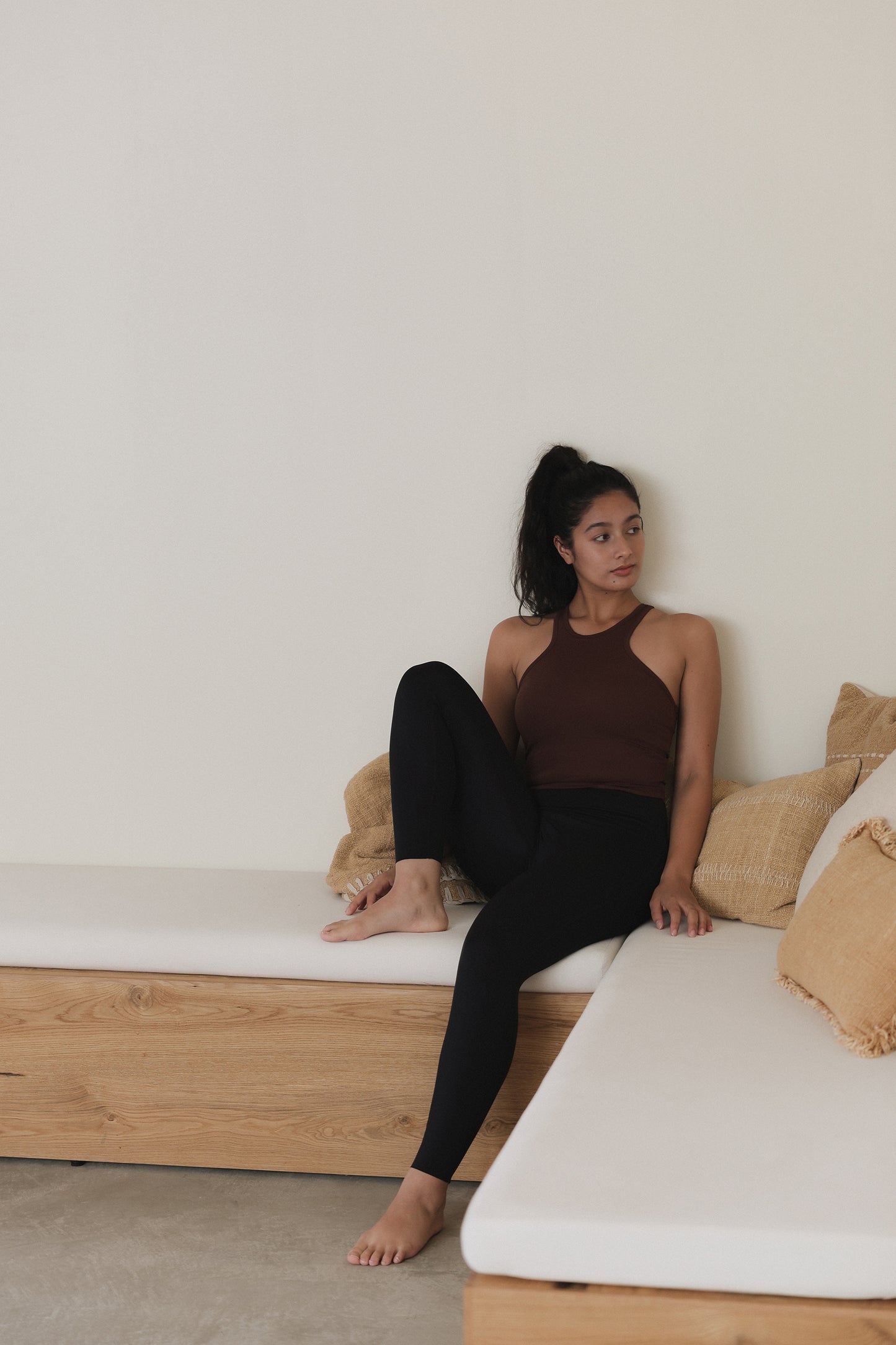 Elegant Tank Top MARRON - SWELLY