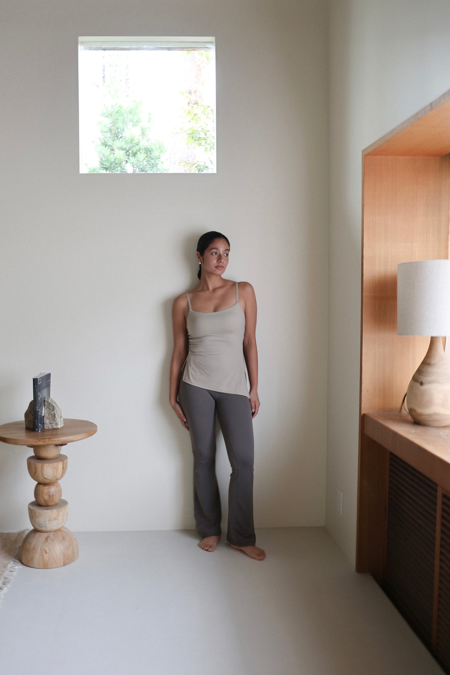 Straight Flare Bottom STONE - SWELLY