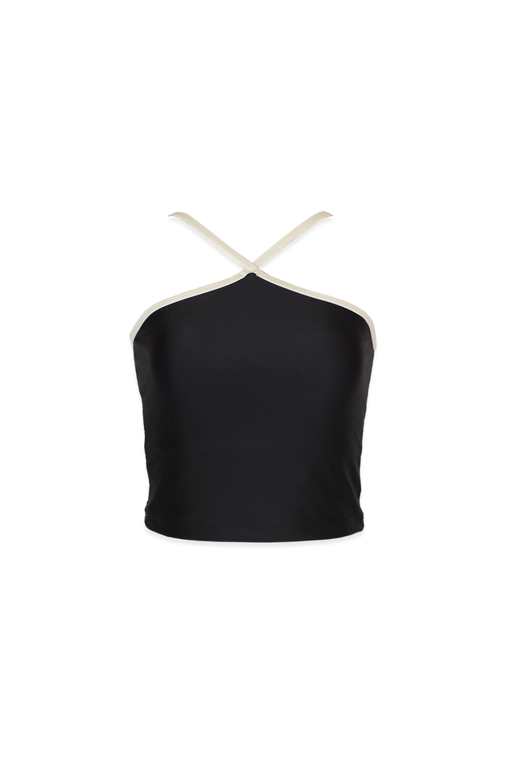 W Design Top MILK×BLACK - SWELLY