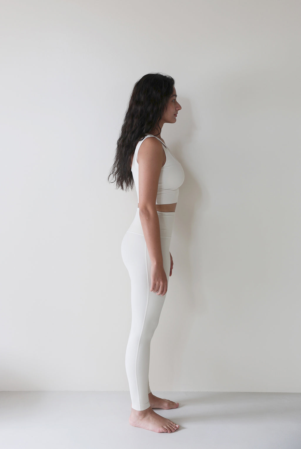 Strap Mesh Top MILK - SWELLY