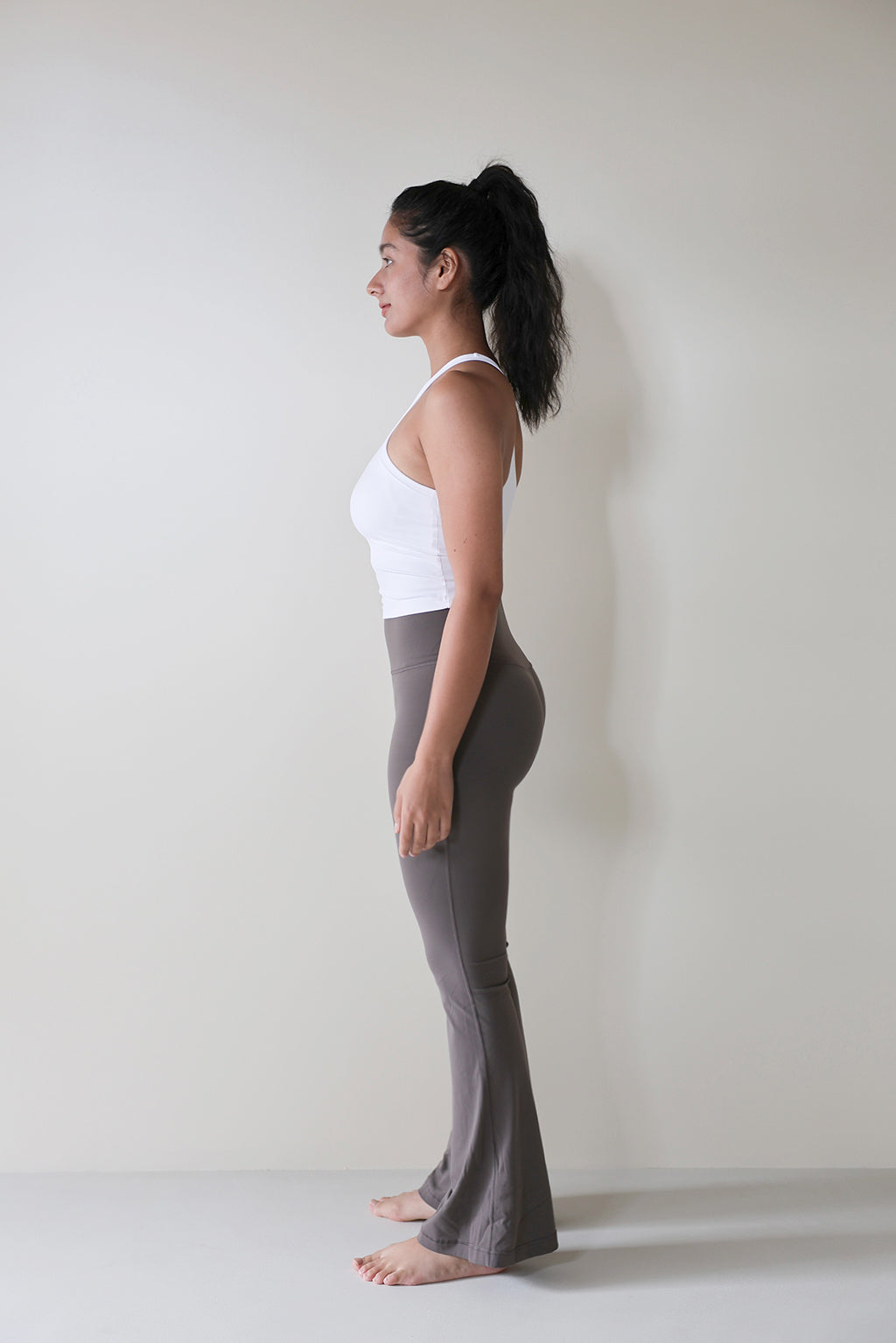 Straight Flare Bottom STONE - SWELLY