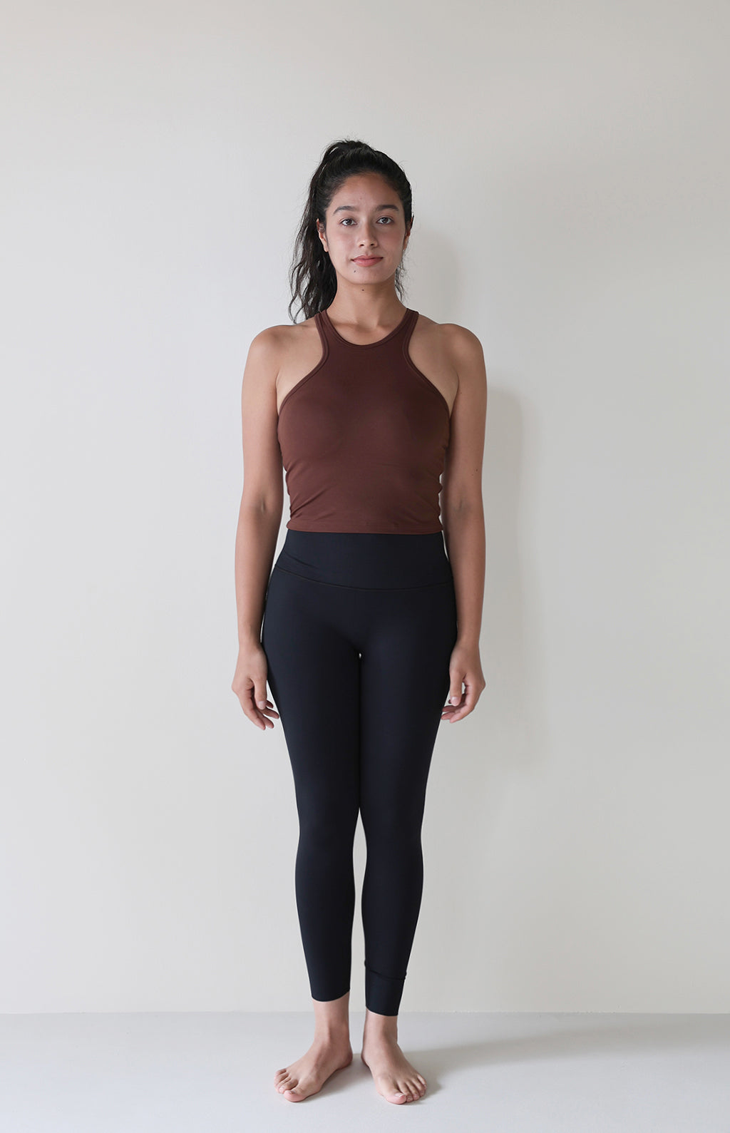 Elegant Tank Top MARRON - SWELLY