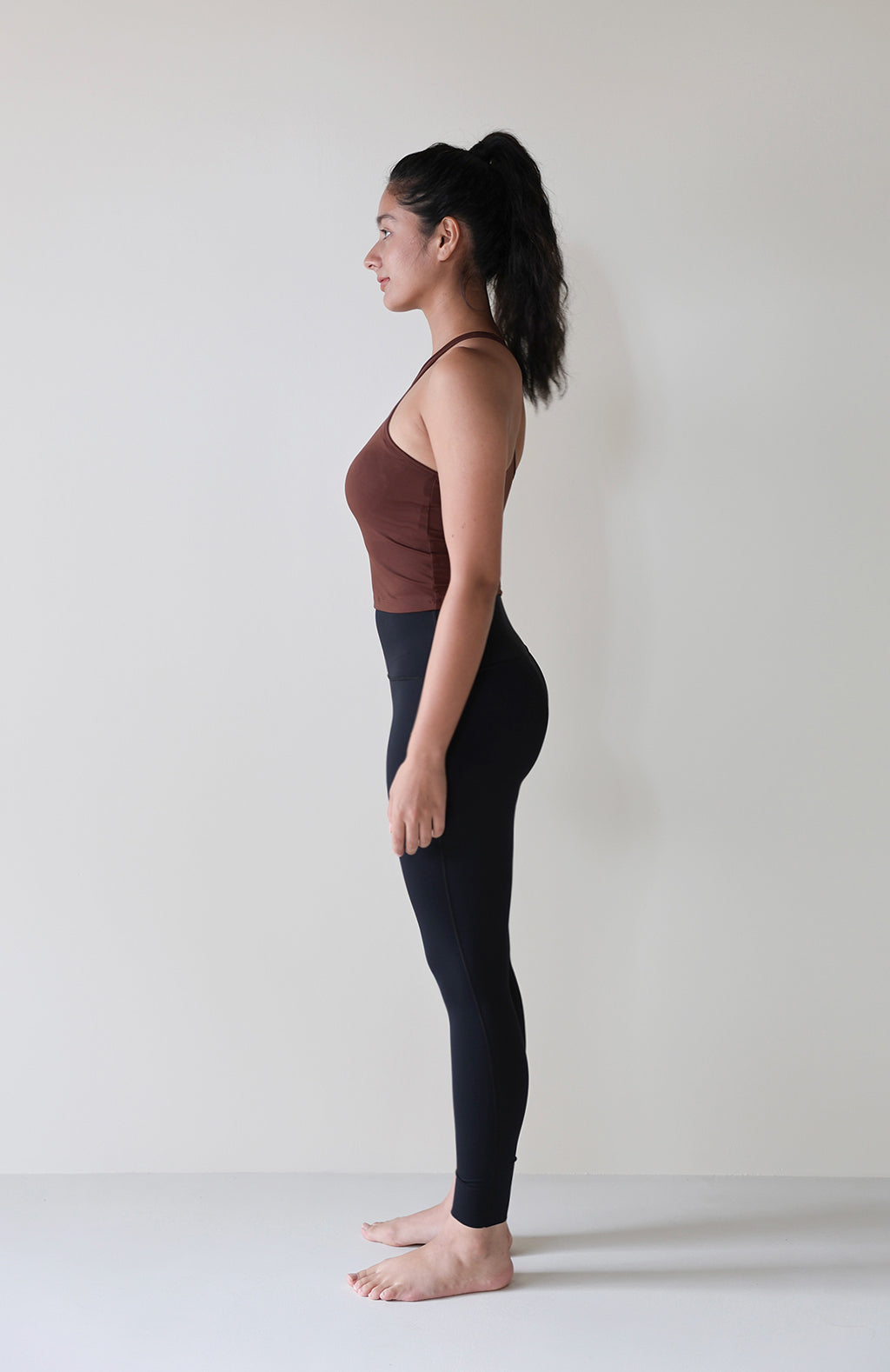 Elegant Tank Top MARRON - SWELLY