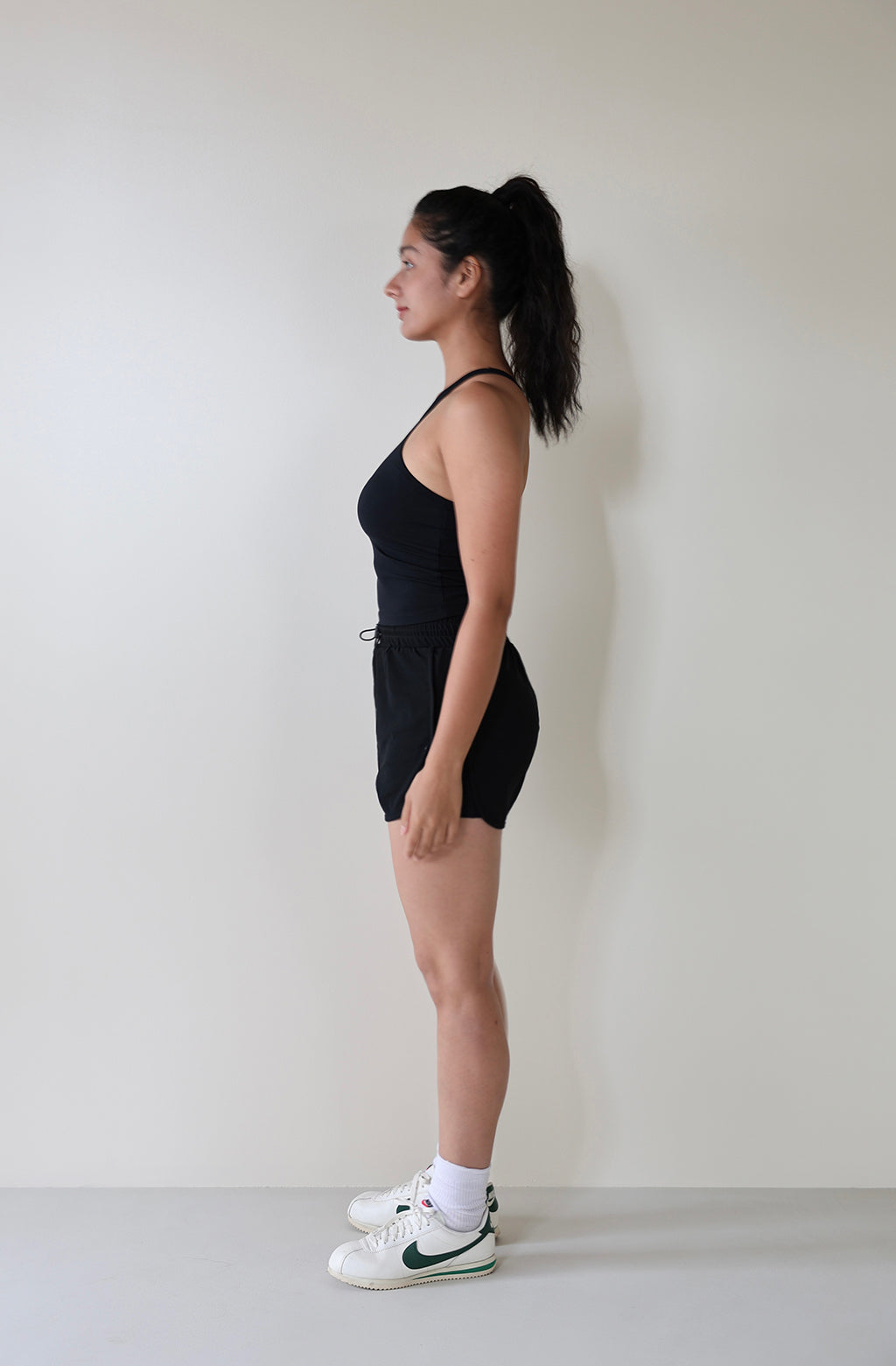 Layered Mesh Shorts BLACK - SWELLY