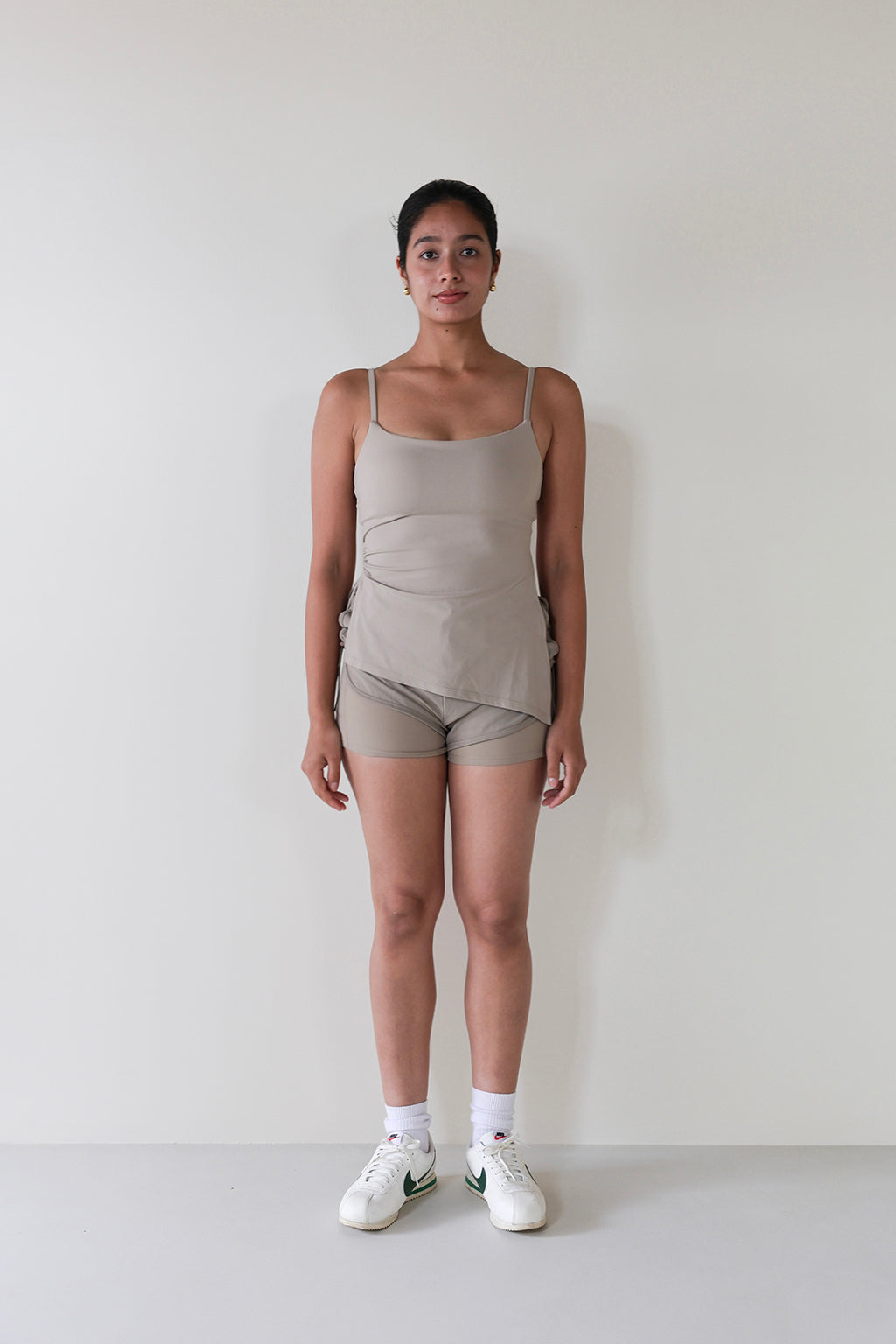 Layered Mesh Shorts CREAM - SWELLY