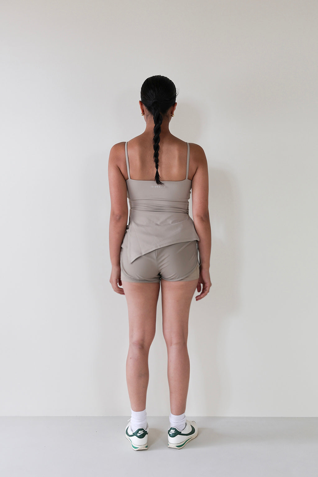 Layered Mesh Shorts CREAM - SWELLY
