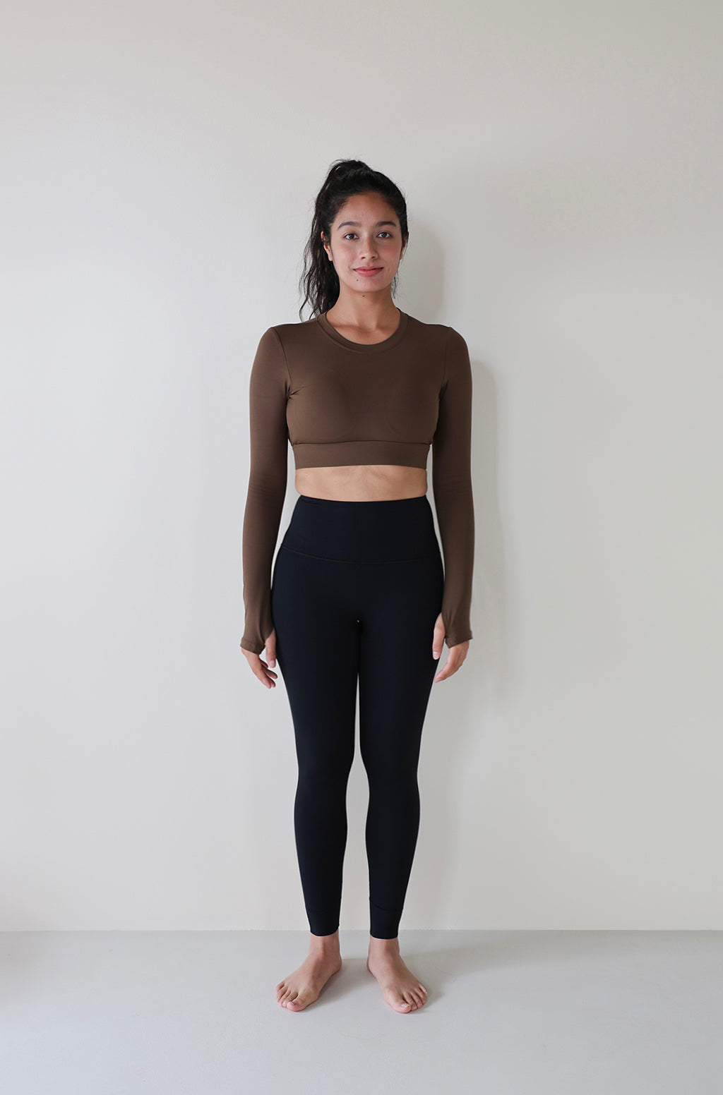 Back Open Longsleeve OLIVE - SWELLY