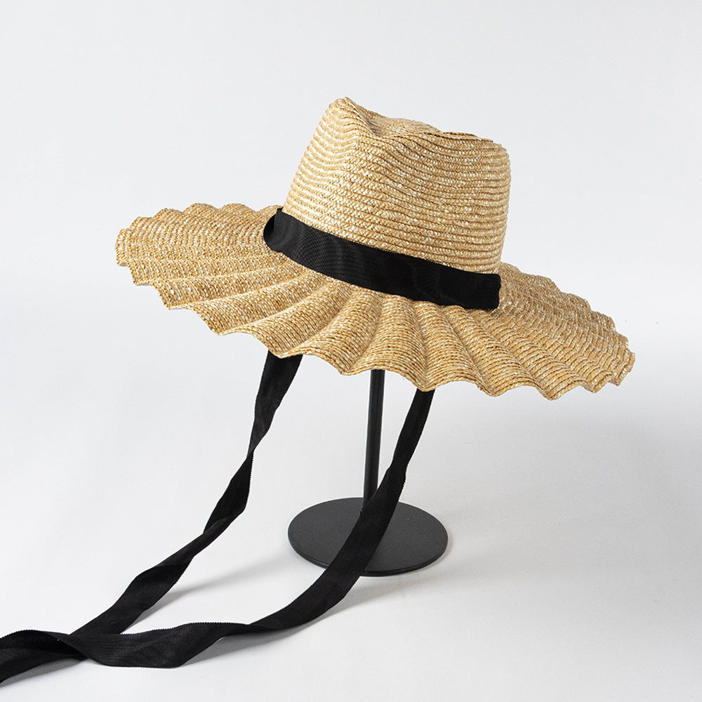Ribbon Wave Straw Hat - SWELLY ONLINE STORE