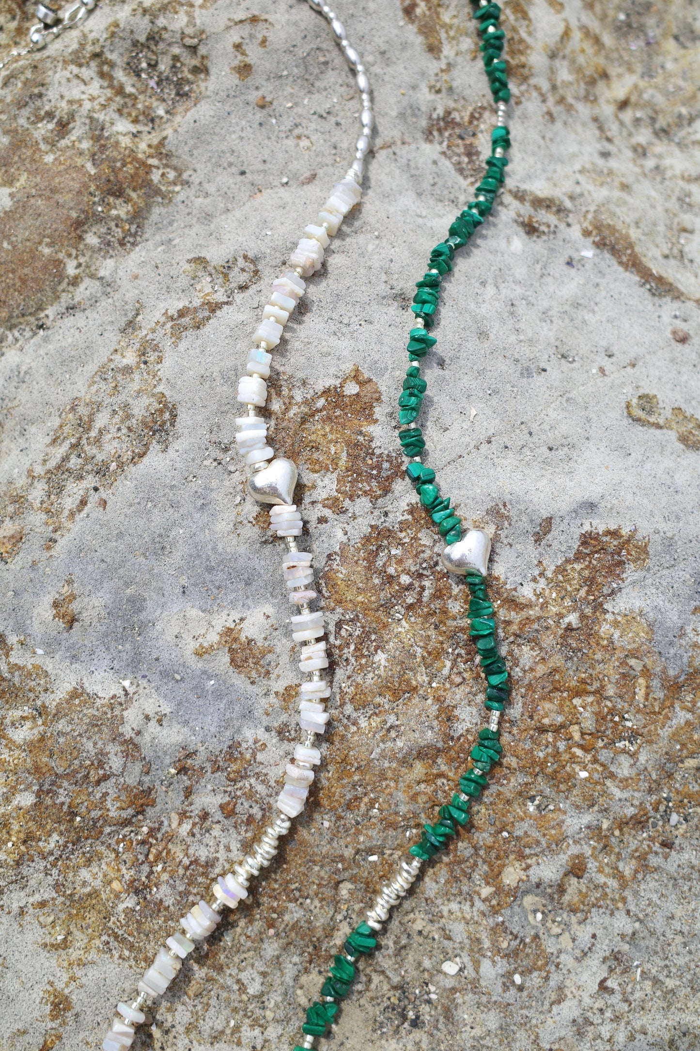 Malachite Necklace - SWELLY