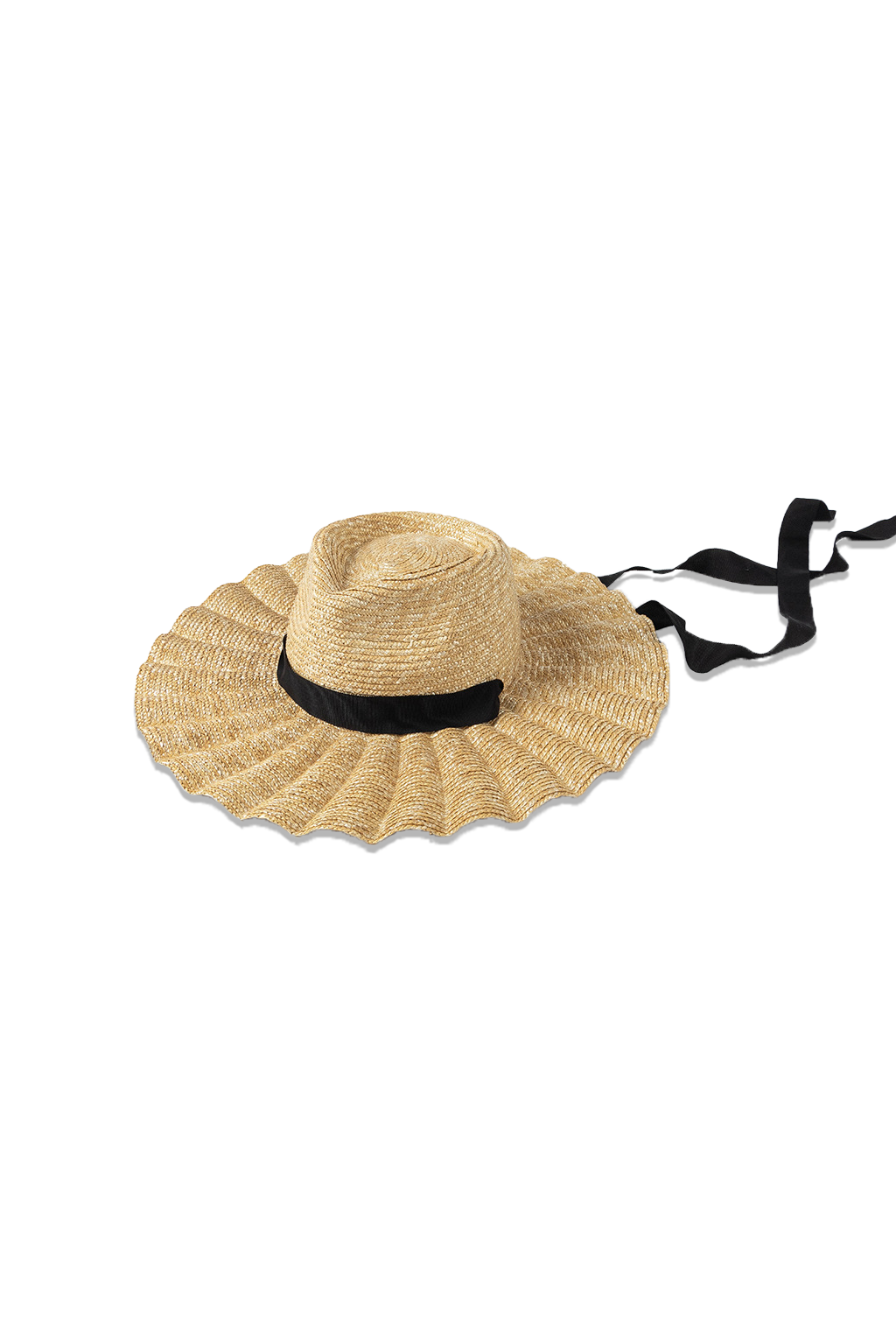 Ribbon Wave Straw Hat - SWELLY ONLINE STORE
