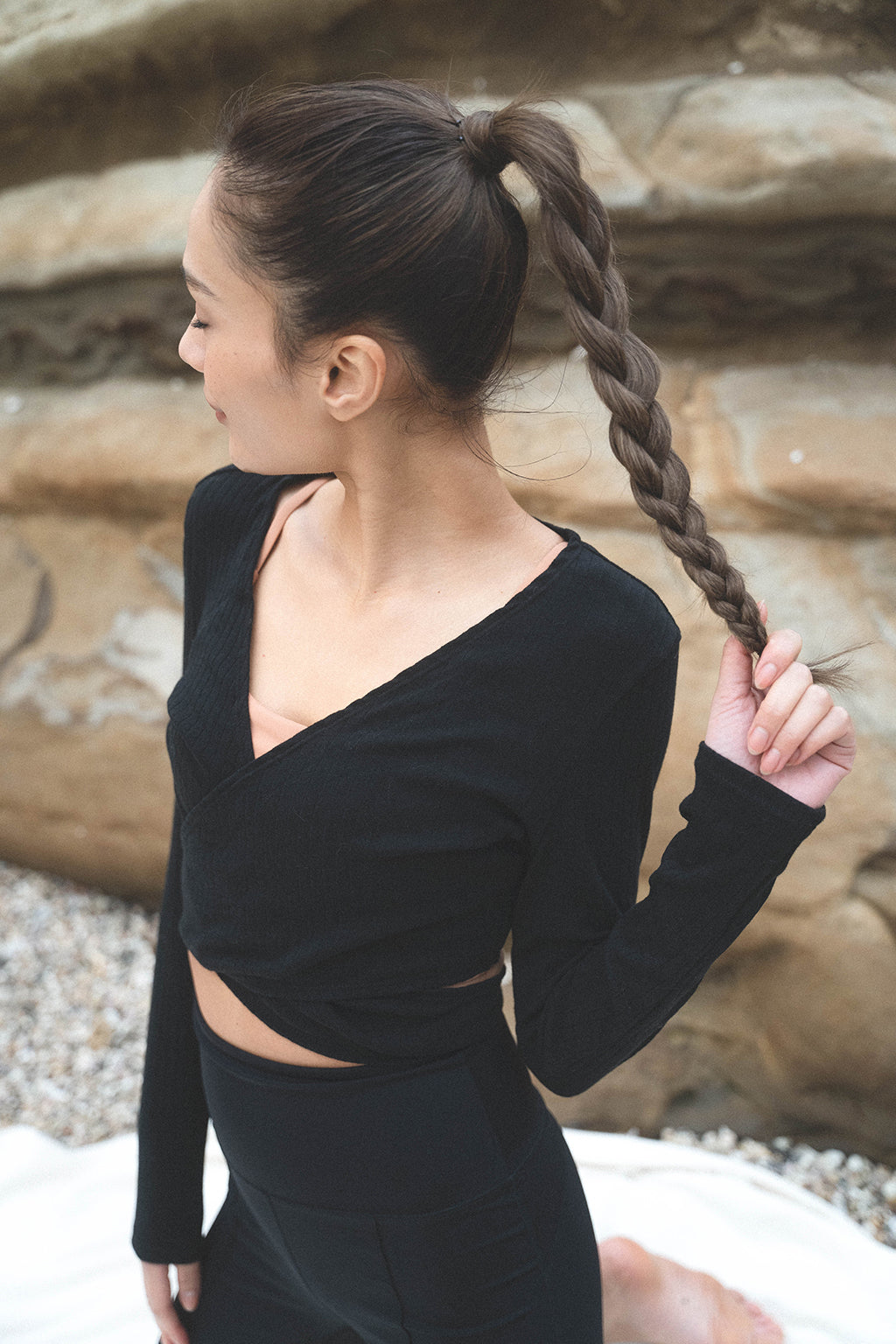 2Way Lib Longsleeve BLACK - SWELLY ONLINE STORE