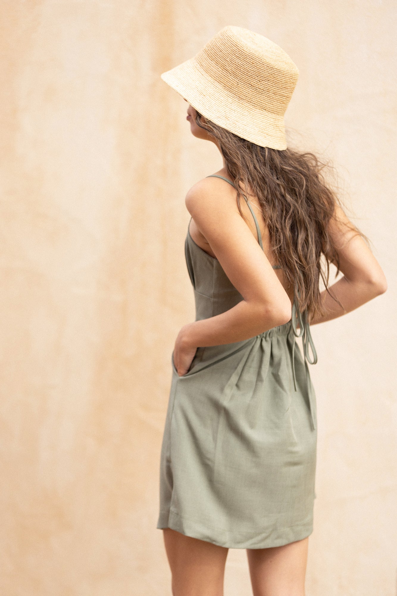 Straw Backet Hat - SWELLY ONLINE STORE