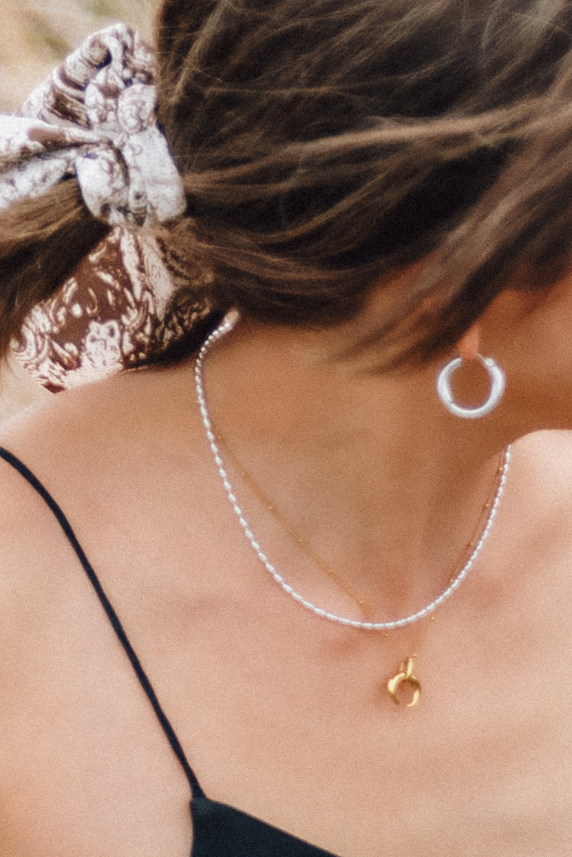 Circle Pierce / silver - SWELLY ONLINE STORE