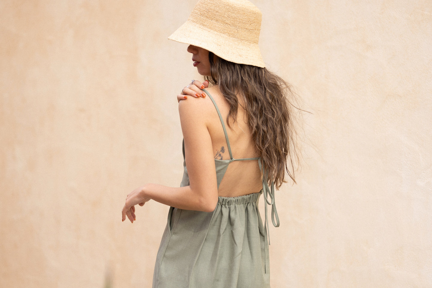 Straw Backet Hat - SWELLY ONLINE STORE