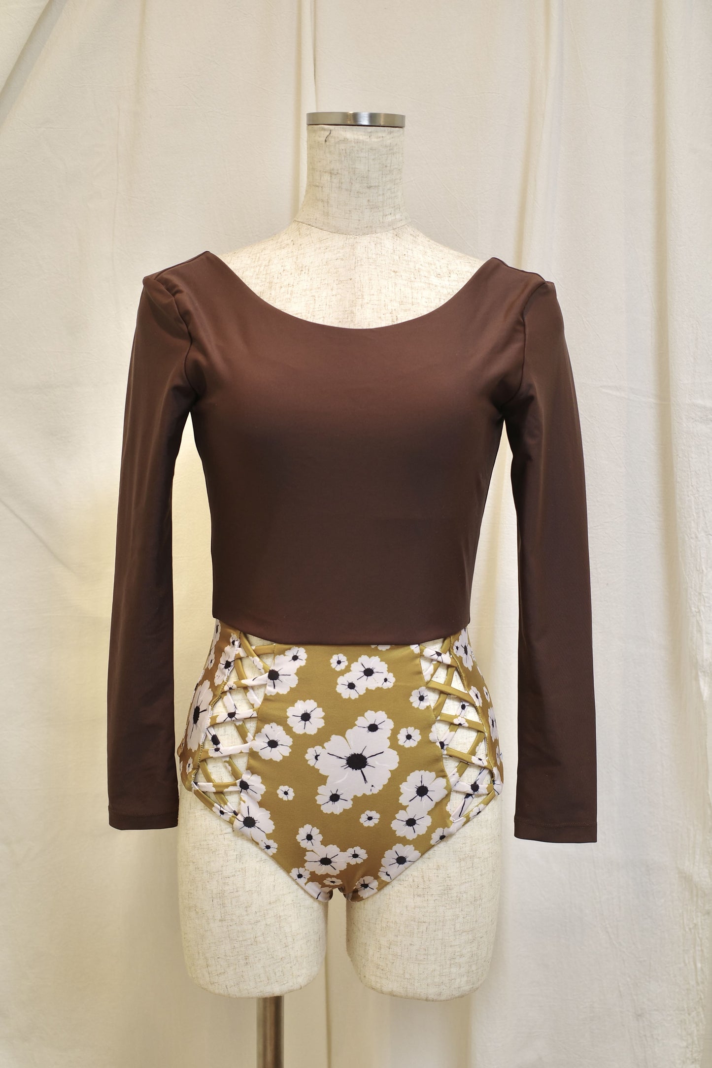 Longsleeve Surfsuits marron×zinnia - Welina ONLINE STORE