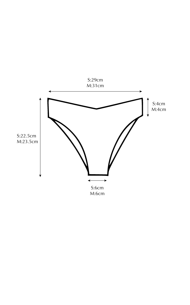 Zigzag Design Bottom ampolla - SWELLY ONLINE STORE