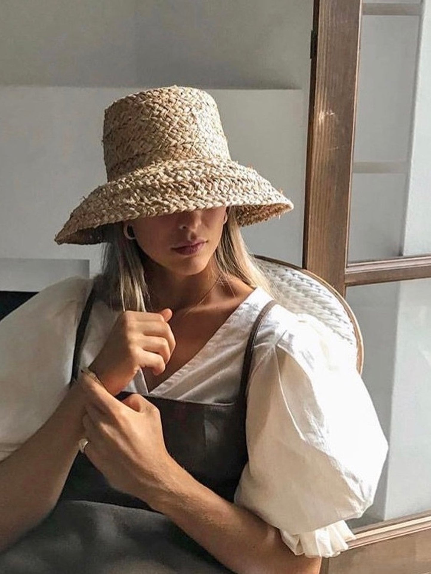 Rafia Resort Hat - Welina ONLINE STORE