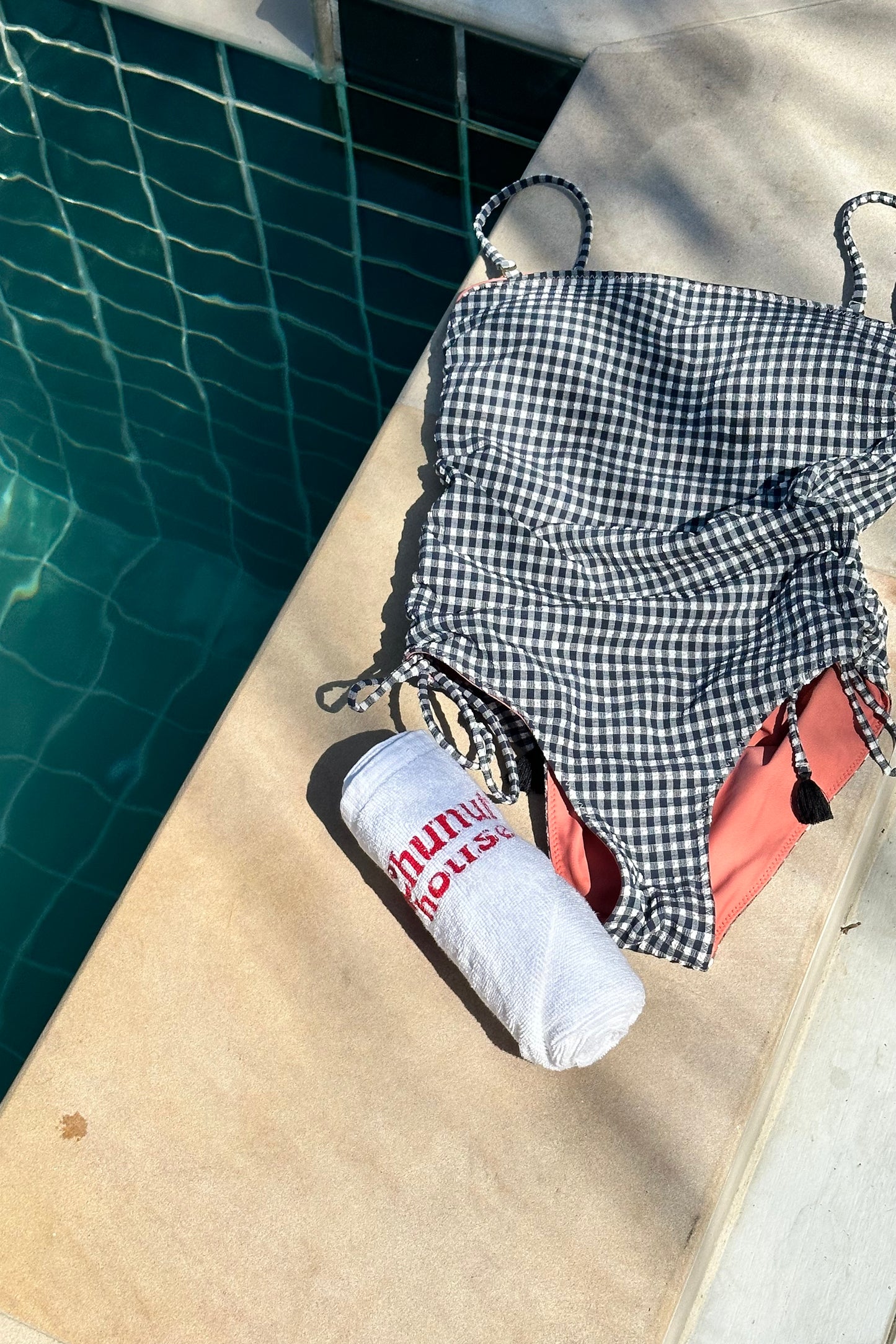Bandeau Onepiece RETRO CHECK - SWELLY ONLINE STORE