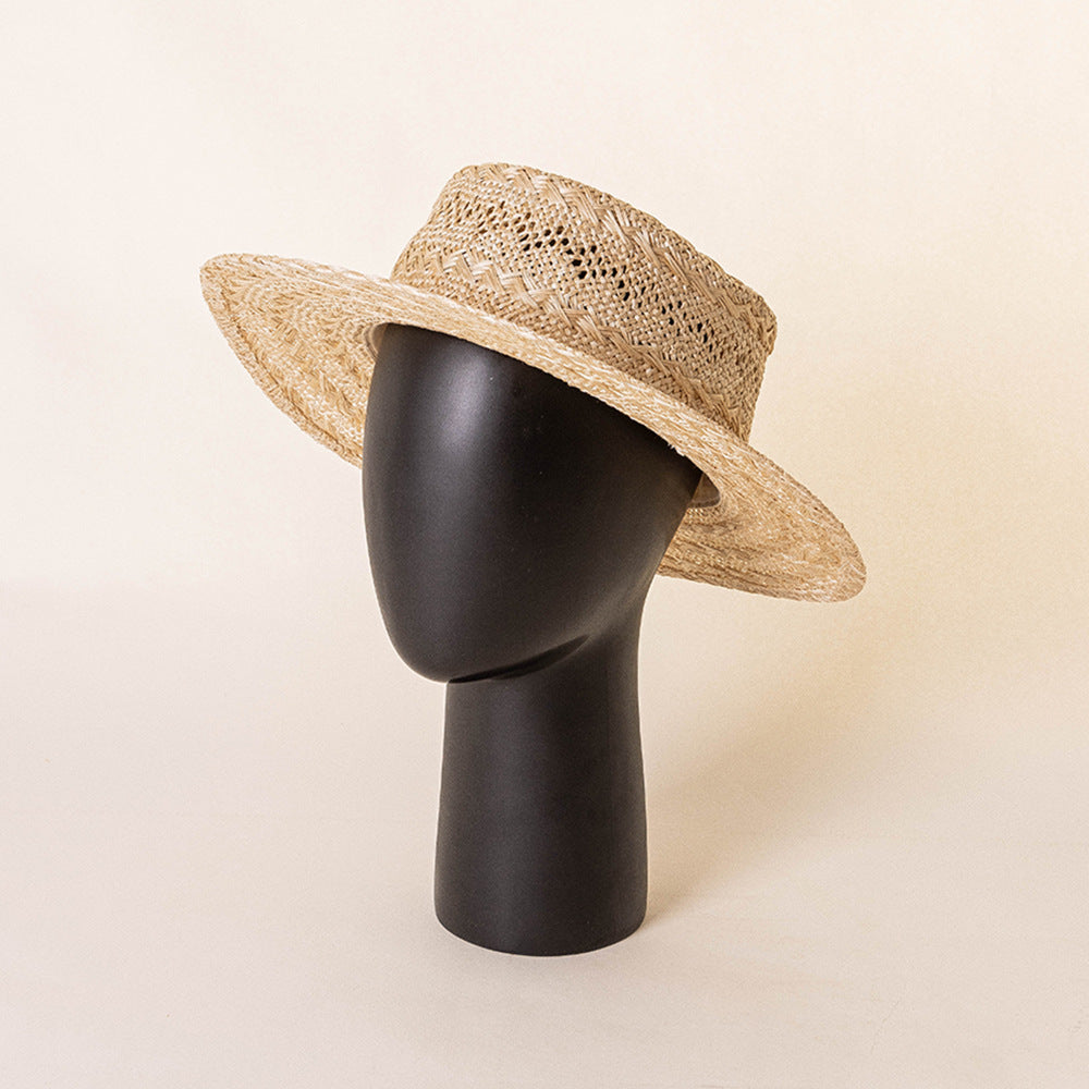 Lace Boater Straw Hat - SWELLY ONLINE STORE