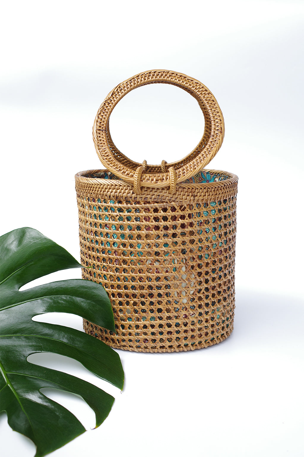 Round Rattan Bag - SWELLY