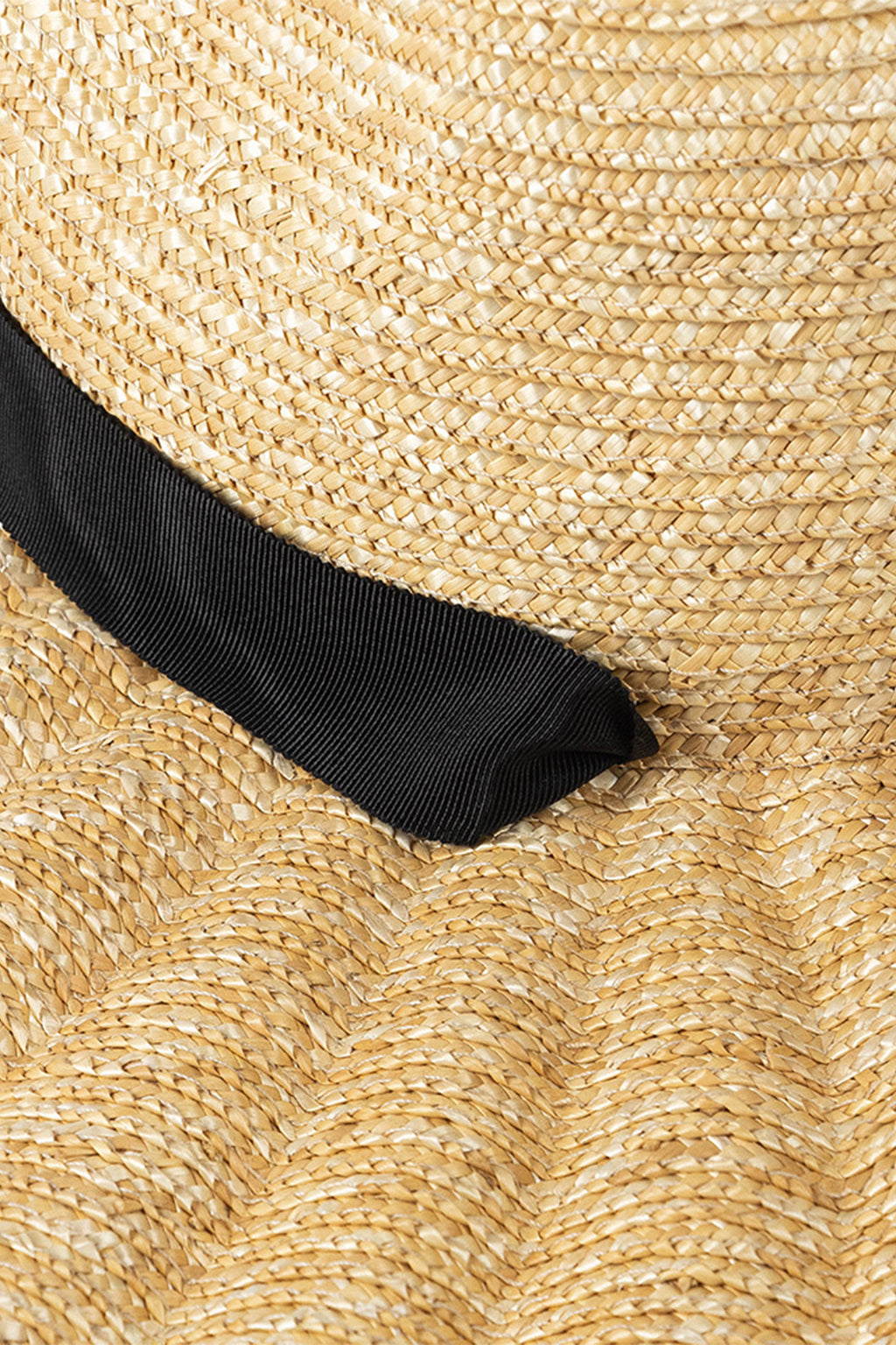 Ribbon Wave Straw Hat - SWELLY ONLINE STORE