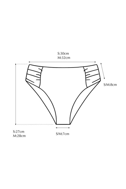 Side Gather Bottom BLACKMOON - SWELLY