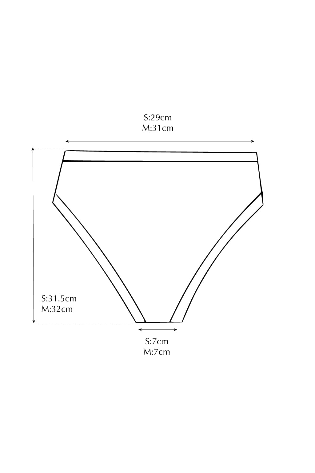 Stitch Bottom MIRISSA BLACK - SWELLY