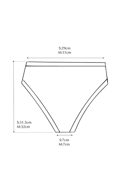 Stitch Bottom MIRISSA BLACK - SWELLY