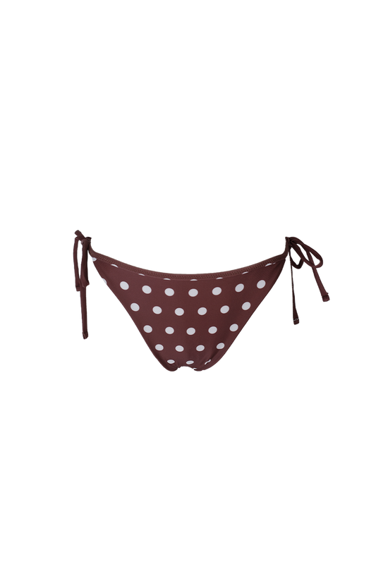2Way High Leg Bottom CHOCO DOT - SWELLY