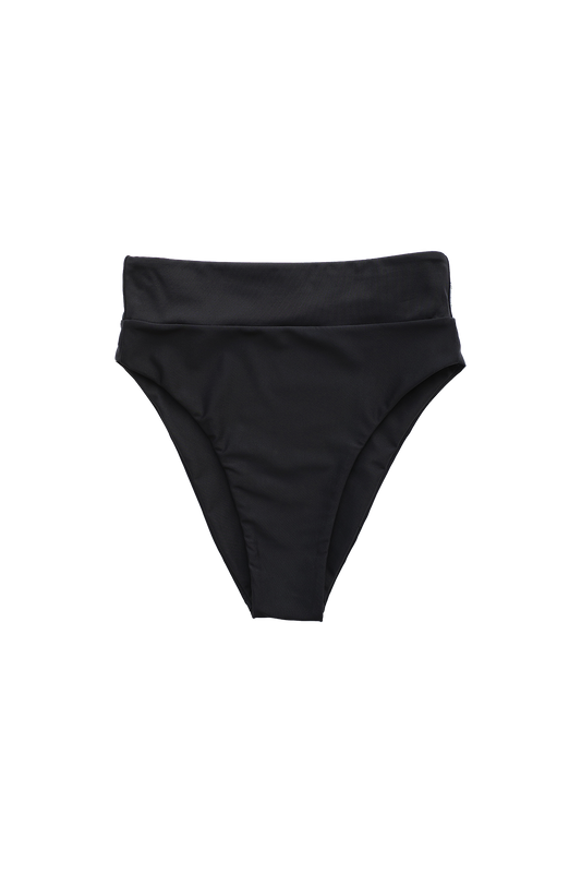 Highwaist Basic Bottom BLACKMOON - SWELLY