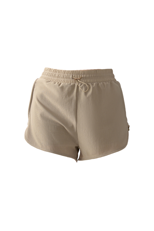 Layered Mesh Shorts CREAM - SWELLY