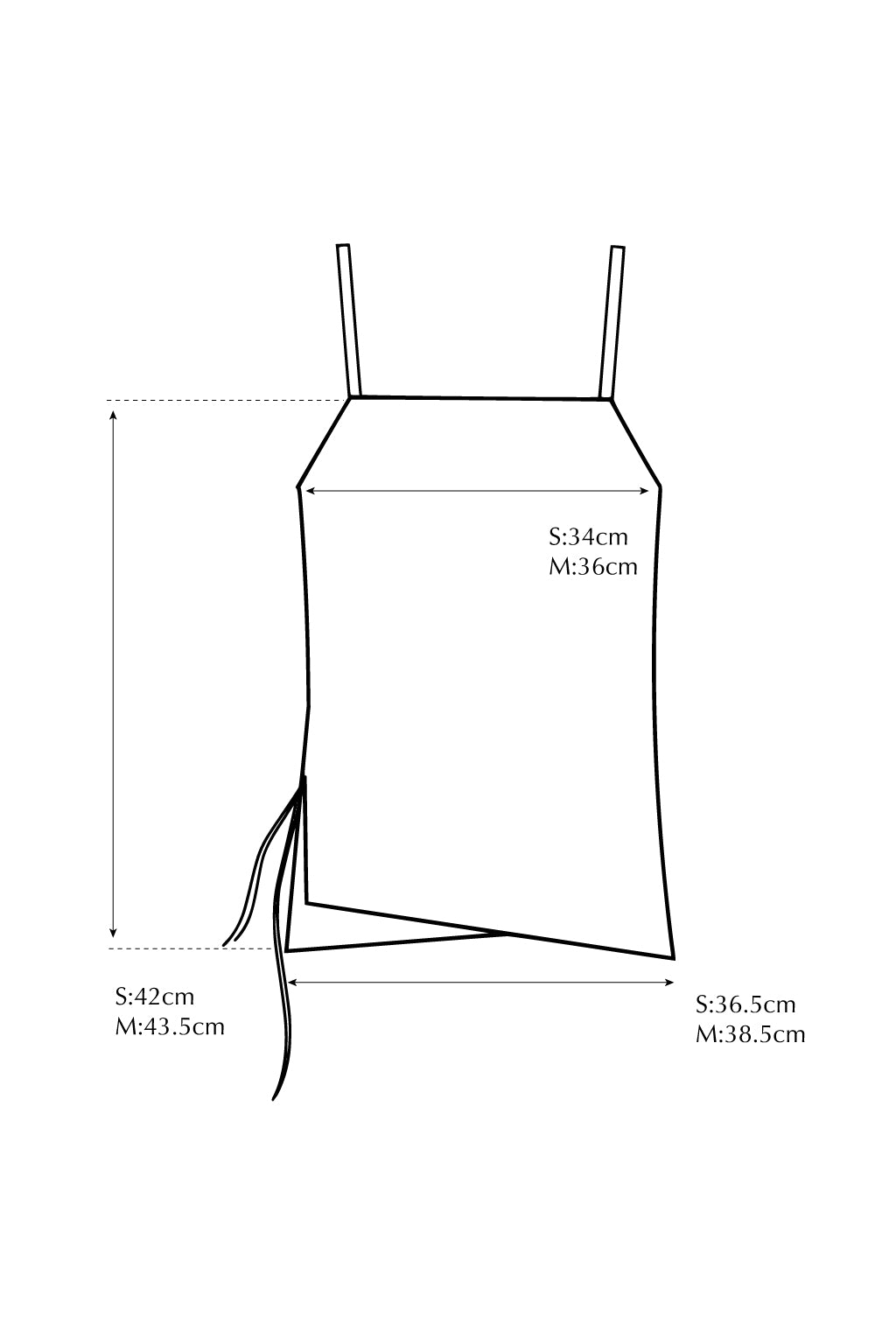 Strap Asymmetry Camisole CREAM - SWELLY