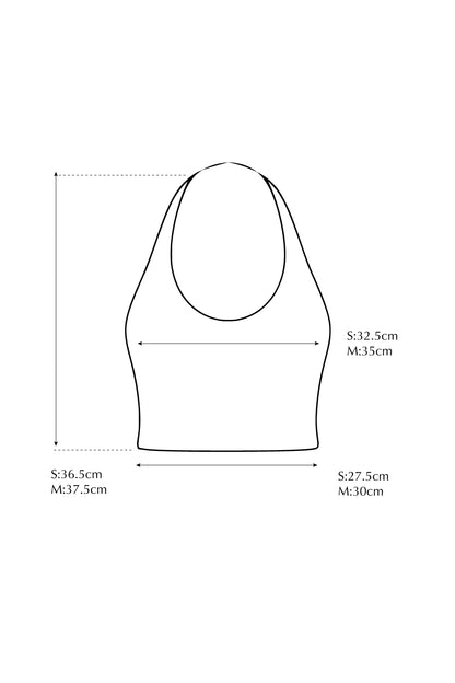 Halter Balance Top STONE