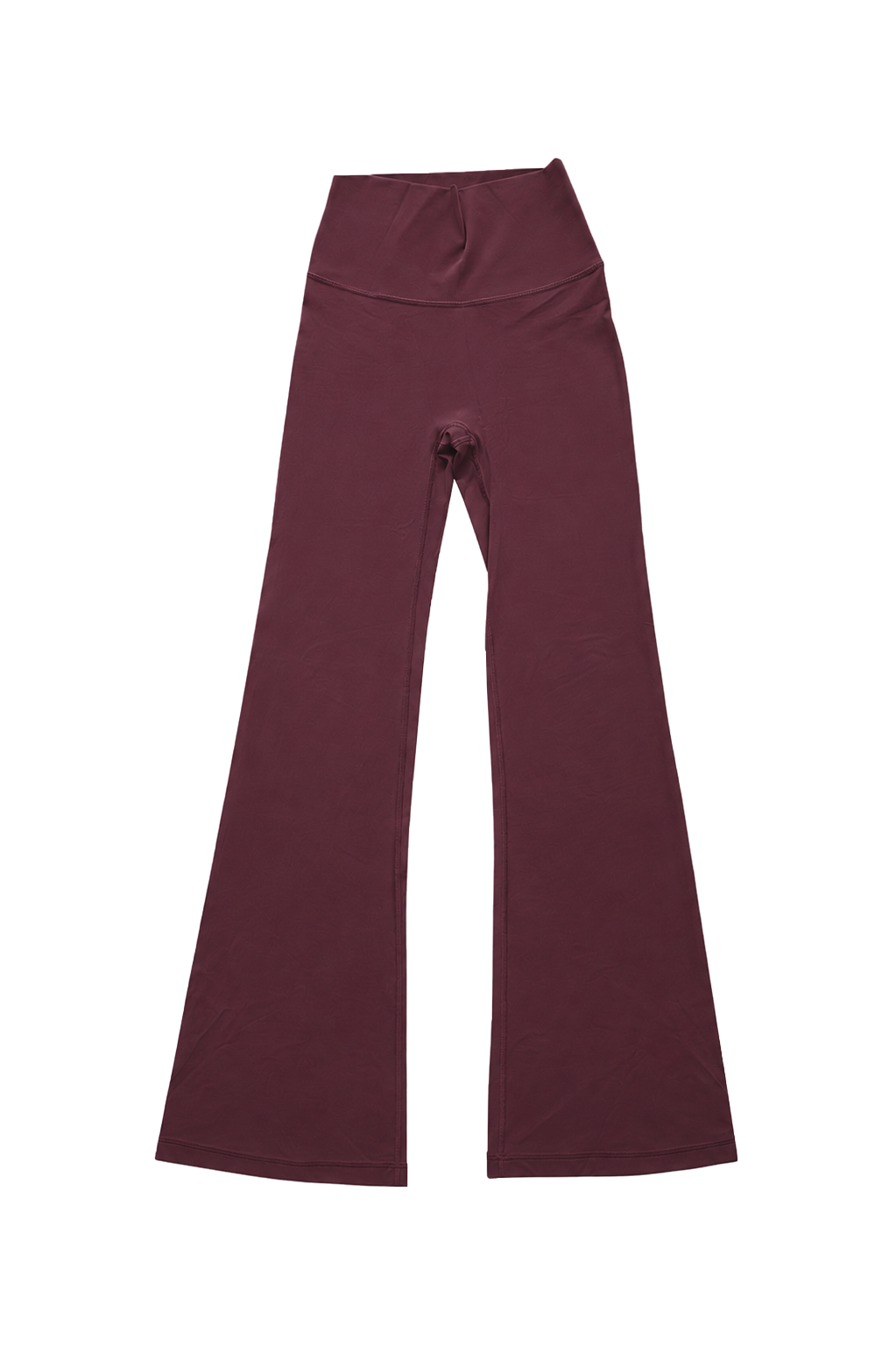 Straight Flare Bottom WINERED