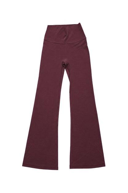 Straight Flare Bottom WINERED