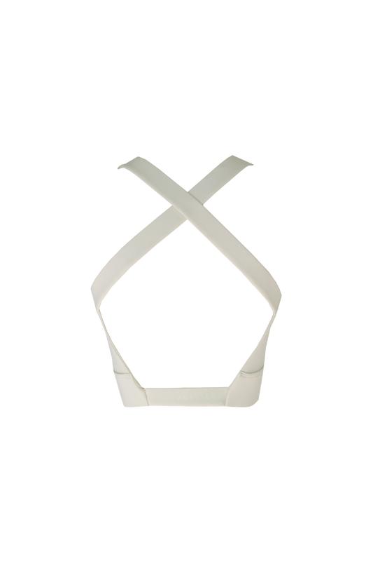 Back Cross Top MILK - SWELLY