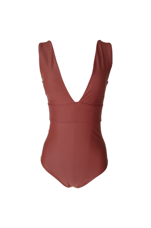 Deep V OP SUNSETTERRACOTTA - SWELLY