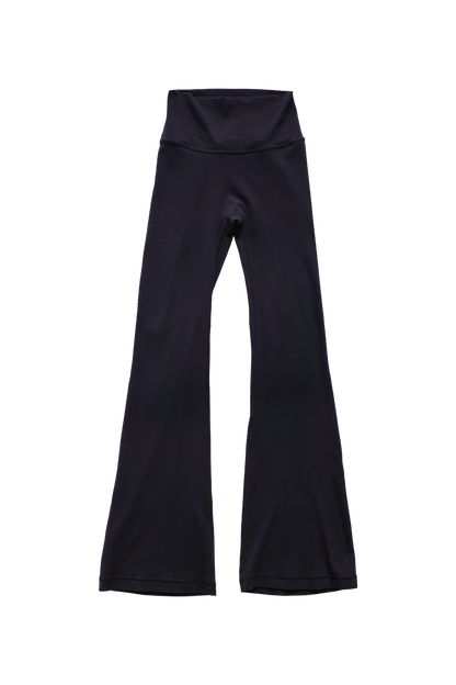 Straight Flare Bottom BLACK - SWELLY