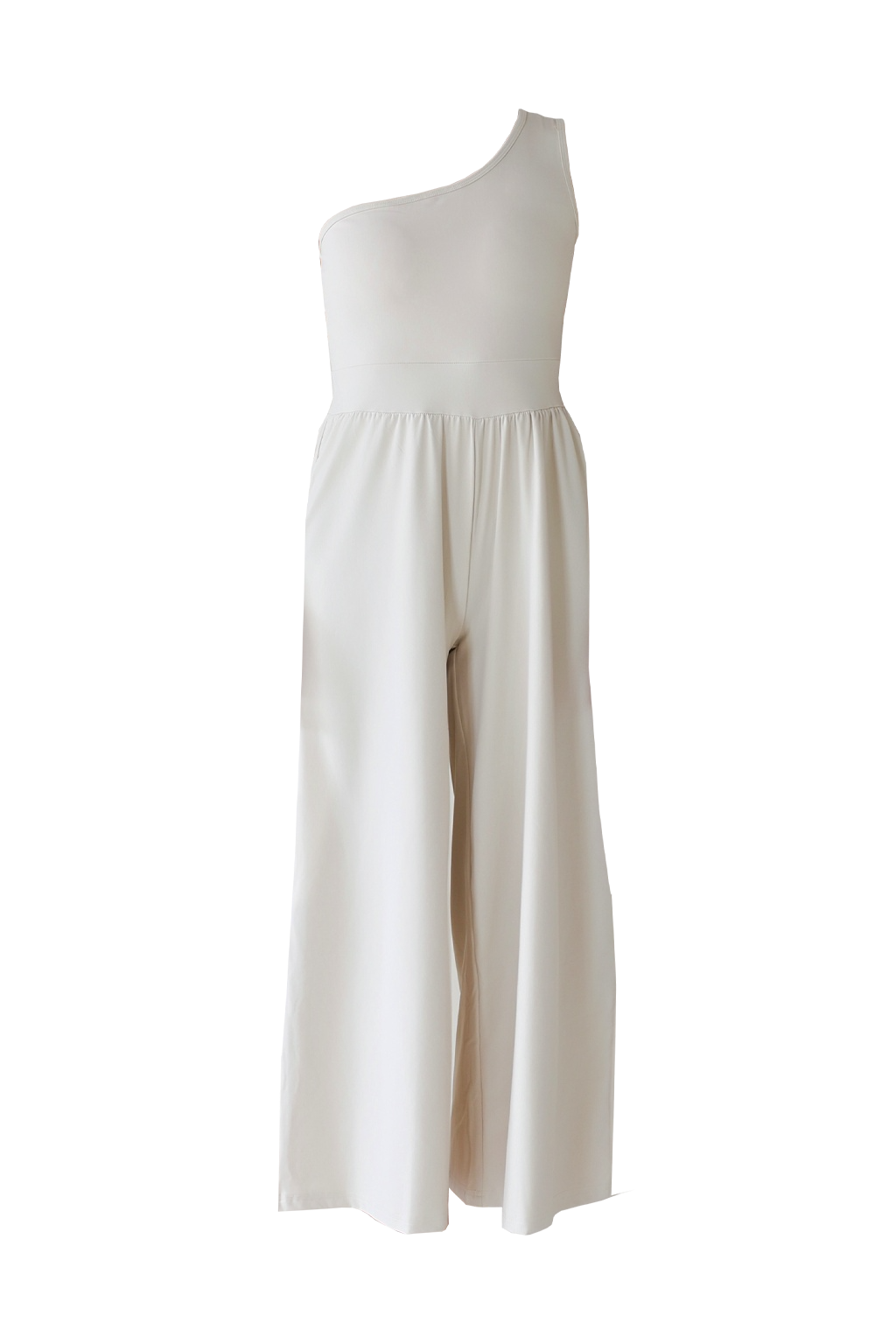 Oneshoulder All-in-one MILK - SWELLY