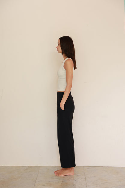 Calm Flow Wide Bottom BLACK