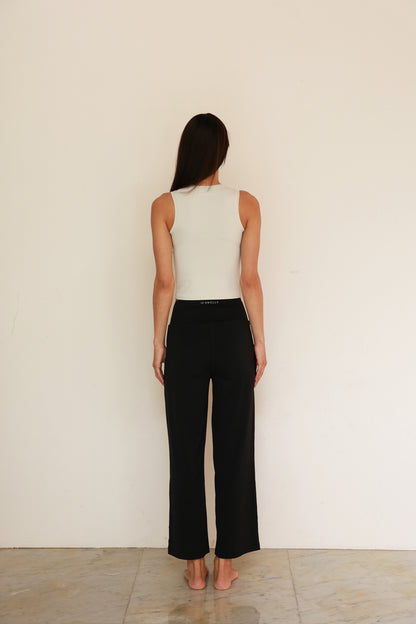 Calm Flow Wide Bottom BLACK