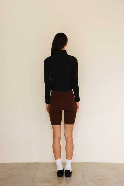 Soft Zip Jacket BLACK