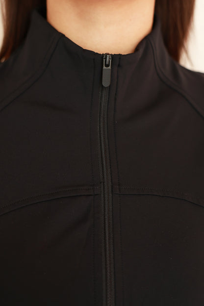 Soft Zip Jacket BLACK