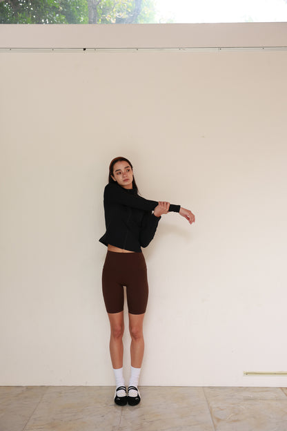 Soft Zip Jacket BLACK