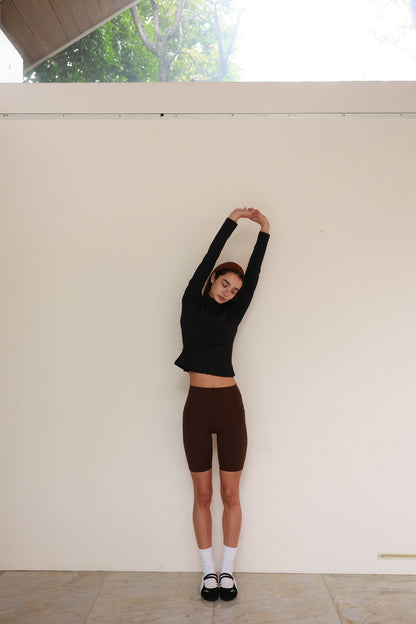 Soft Zip Jacket BLACK