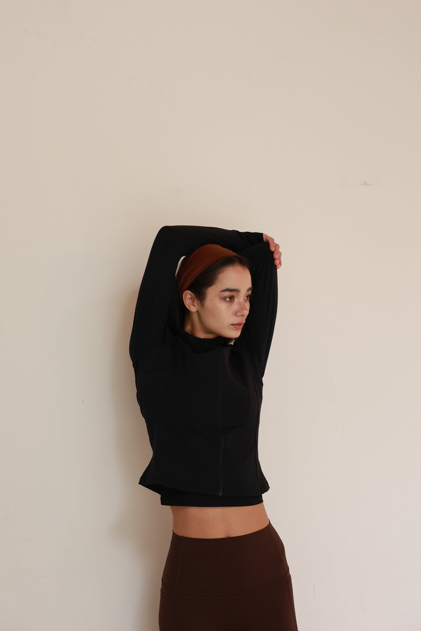 Soft Zip Jacket BLACK